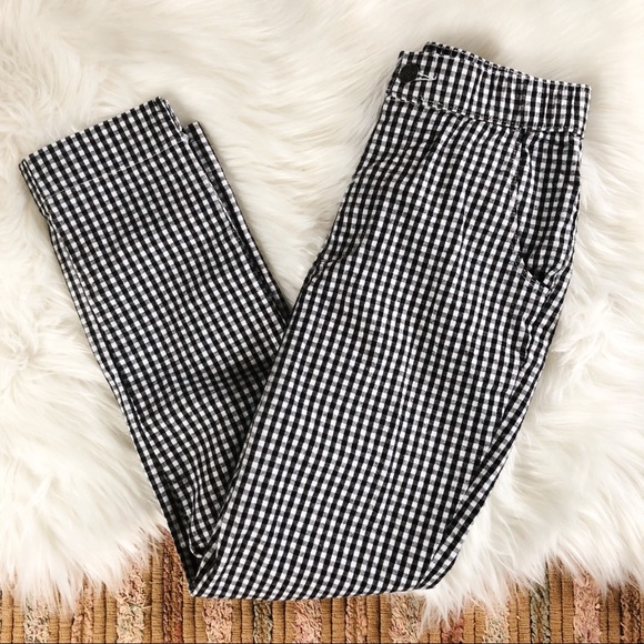 Hollister Pants - Hollister Gingham Pants Size XS EUC
